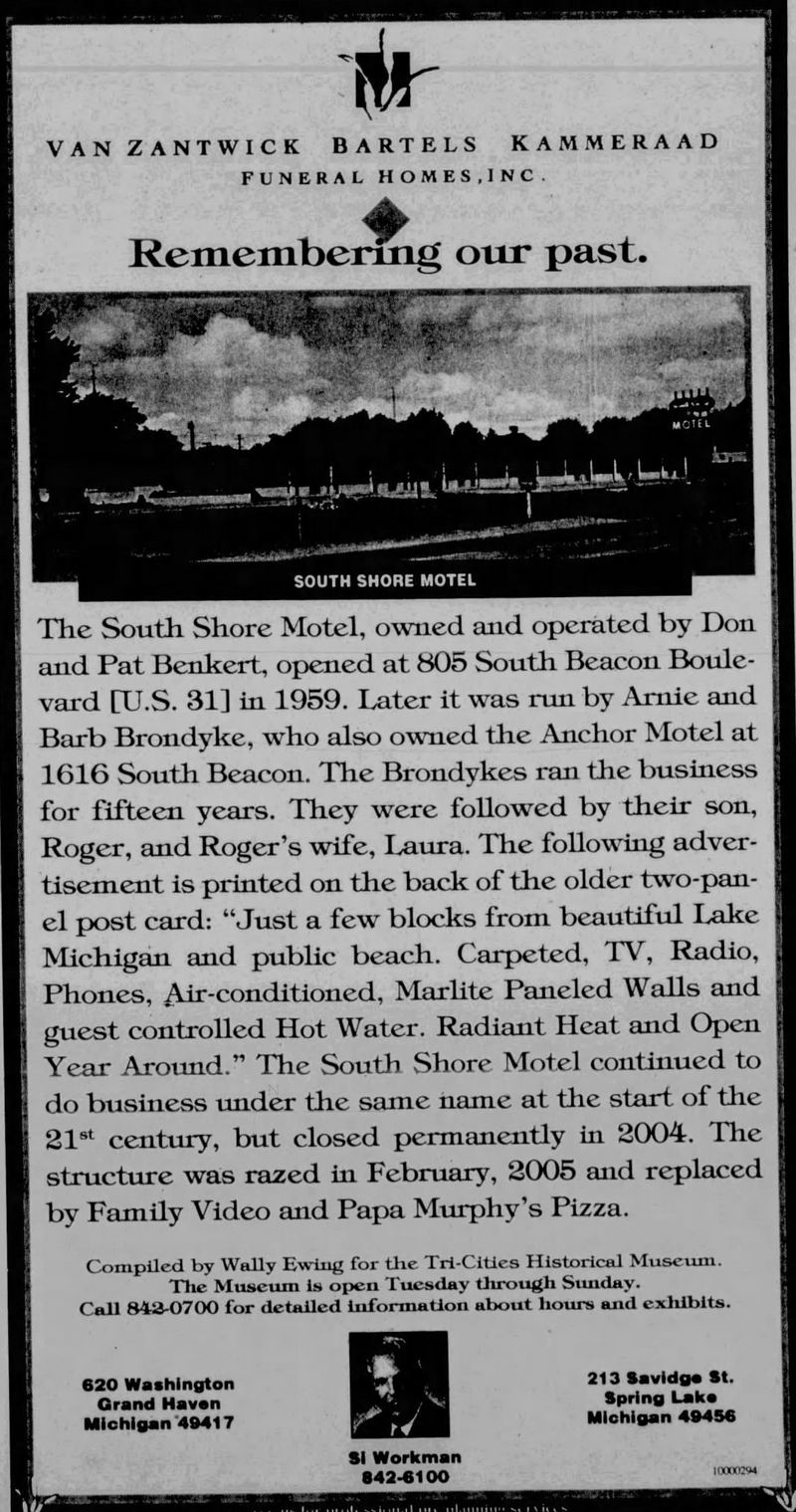 South Shore Motel - May 30 2006 Article (newer photo)
